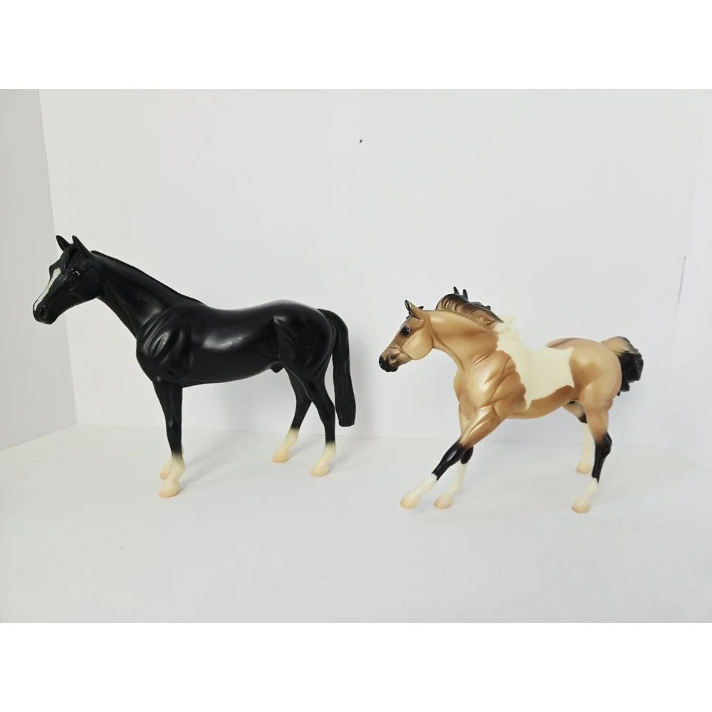 Breyer Model Horse pair Classic Black Thoroughbred Year of the Horse
